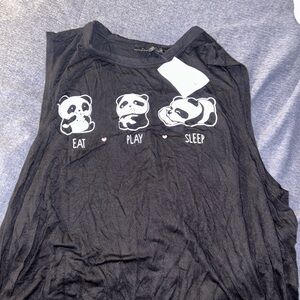 Panda Tank Top